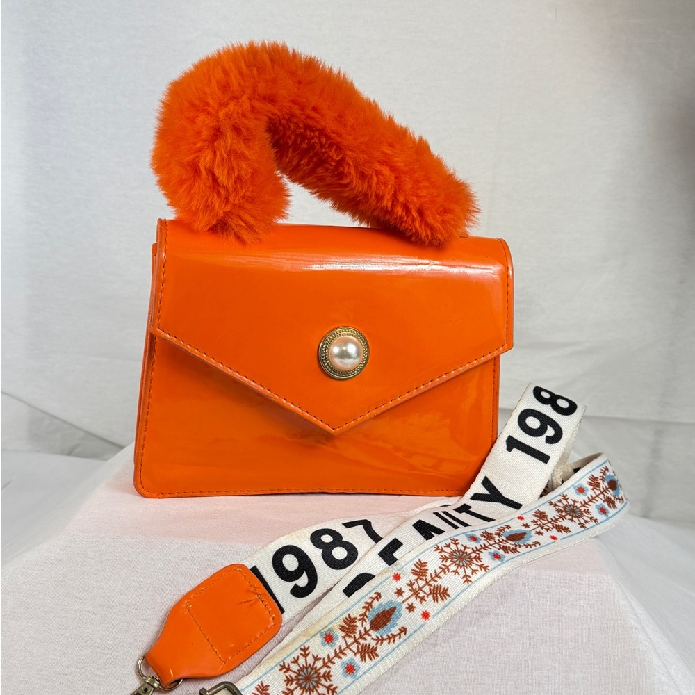 Affordable Fashion Finds Vibrant Orange Mini Bag